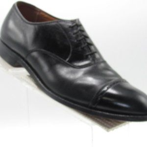 Brooks Brothers Size 10.5 B Black Oxfords B7 B37